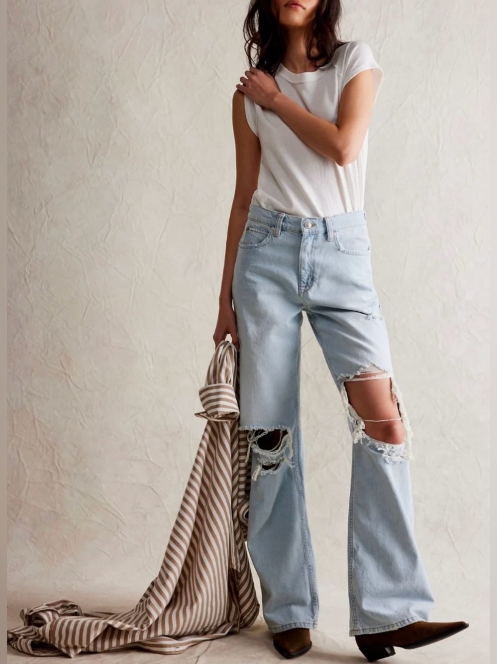 Free people we the free tinsley baggy jean